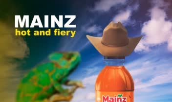 طراحی پوستر تبلیغاتی سس تند Mainz