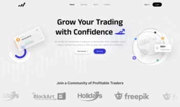 طراحی جامع رابط و تجربه کاربری (UI/UX) برای یک پلتفرم مدرن معاملاتی در بازار فارکس