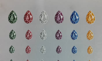 طراحی دستی جواهرات با آبرنگ و مداد