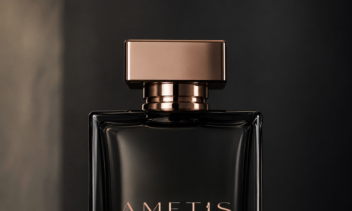 طراحی  لوگوتایپ (Logotype) برند لوکس عطر آمتیس ( Ametis )