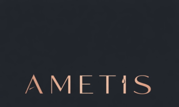 طراحی  لوگوتایپ (Logotype) برند لوکس عطر آمتیس ( Ametis )