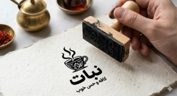 طراحی لوگو و هویت بصری کافی‌شاپ دنج، هنری و نوستالژیک «NABAT / نبات»