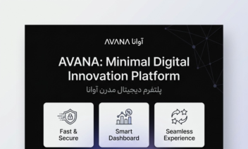طراحی محتوا و سیستم برندینگ کامل استارتاپ دیجیتال AVANA (آوانا)