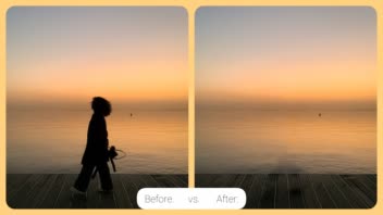 حذف اشیاء از تصویر و ترمیم عکس در صورت نیاز