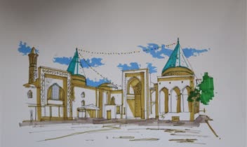 اسکیس و راندو از مقبره بایزید بسطامی