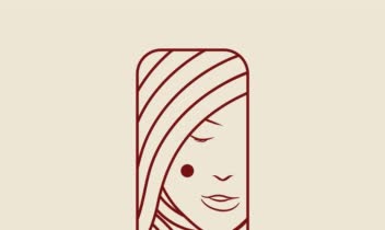 طراحی اختصاصی لوگوی مسکات (شخصیت) برای یک میکاپ آرتیست