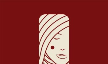 طراحی اختصاصی لوگوی مسکات (شخصیت) برای یک میکاپ آرتیست