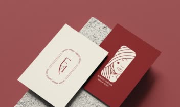 طراحی اختصاصی لوگوی مسکات (شخصیت) برای یک میکاپ آرتیست