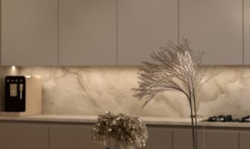 پروژه طراحی آشپزخانه‌ی لوکسِ مدرن