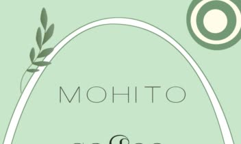 نمونه طراحی صفحه اول کافه  MOHITO