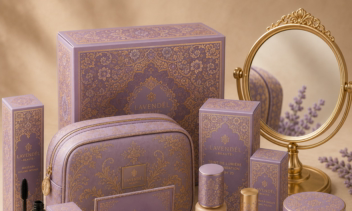طراحی هویت بصری برند ارایشی و بسته بندی