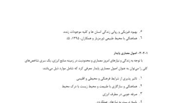 پایان نامه برای رشته معماری مقطع لیسانس