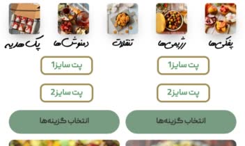 نمونه کار طراحی وب سایت فروشگاهی، مُشان
