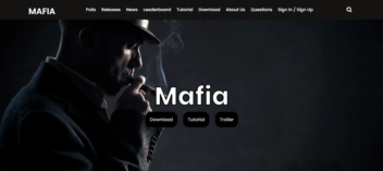 طراحی و توسعه وب‌سایت معرفی و پشتیبانی بازی League of Mafia با Django