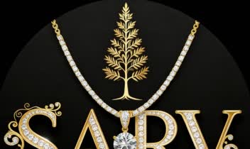 طراحی لوگوی لوکس و اختصاصی برند طلا و جواهر SARV