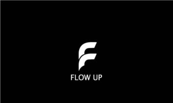 طراحی لوگو استارت آپ فلوآپ | FlowUp
