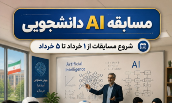 طراحی پوستر برای مسابقات دانشجویی AI