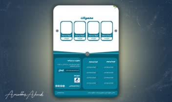 طراحی UI سایت قالب و بسته بندی یخ