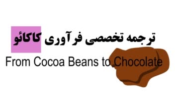 ترجمه تخصصی فرآوری کاکائو و شکلات