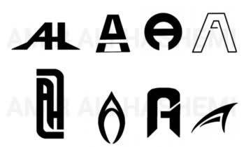 طراحی لوگو مونوگرام از حروف (  S&H _  AH & A _ N&E )
