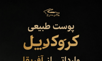 طراحی و اجرای کمپین فروش و تبلیغات چرم کروکودیل طبیعی آفریقایی برای شبکه‌های اجتماعی
