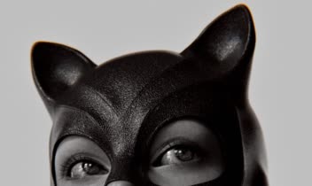 طراحی پرتره سه بعدی  Cat Woman