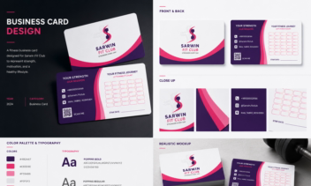 Sarwin Fitclub | Business card