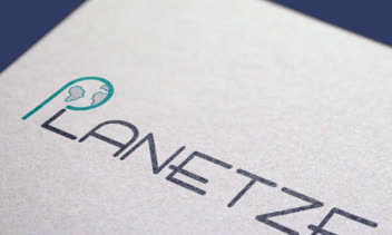 طراحی کامل هویت بصری برند  Planetze