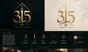 طراحی لوگو مذهبی و اسلامی مدیا آرت 315