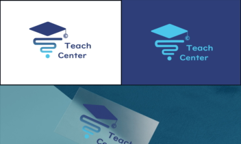 طراحی لوگو برای سایت اموزشی teachcenter