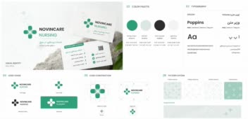 2”} Visual Identity & Business Card Design for Novin C