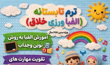 طراحی پوستر برای کلاس آموزشی مهد کودک