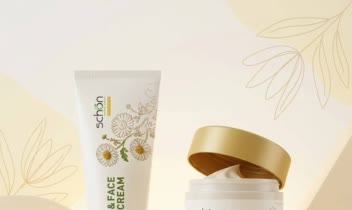 طراحی لیبل و بسته بندی و بنر تبلیغاتی محصول برند شون