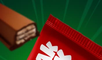 طراحی بسته‌بندی و پوستر تبلیغاتی شکلات ویفری با رویکرد مدرن و تجاری