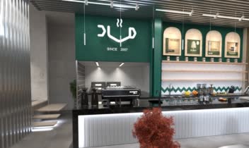 طراحی داخلی و اجرای کافه ، رستوران ماد