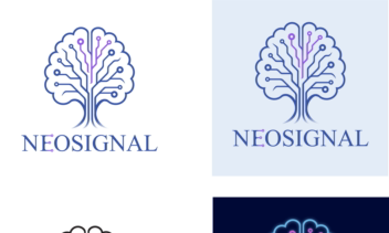 طراحی زیبا و بی‌نقص لوگوی NEOSIGNAL