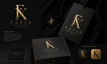 FATIX | Premium Fashion Identity & Logo Concept