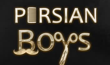 طراحی خاص لوگوی آرایشگاه PERSIAN BOYS