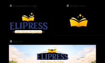 برند اختصاصی برای سایت کتاب دیجیتال