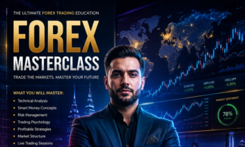 ARASH VEDAD | Premium Forex Masterclass Advertising Poster
