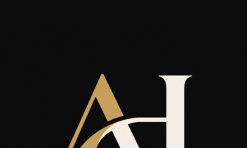 طراحی لوگو مونوگرام با حروف A&H