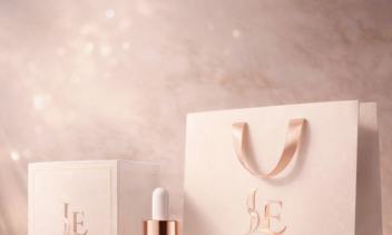 Ultra-Luxury Cosmetic Brand Identity & Logo Design for High-End Skincare Brand (LUNÉLIA)