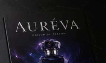 AURÉVA | Luxury Perfume Brand Logo & Visual Identity