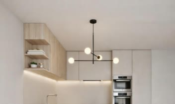 طراحی و مدلسازی کابینت مدرن اشپزخانه