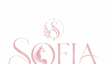 ​طراحی لوگو تمیز و پرمیوم سالن زیبایی «صوفیا» (Sofia Beauty Salon)