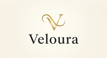 طراحی لوگوی لوکس برای برند «ولورا» (Veloura)