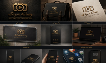 طراحی هویت بصری و لوگوی برند «رسانه سرلک» | تولید محتوا، عکاسی و فیلم‌برداری