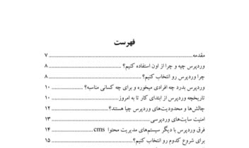 نویسنده کتاب صفر تا صد طراحی سایت وردپرسی و سئو