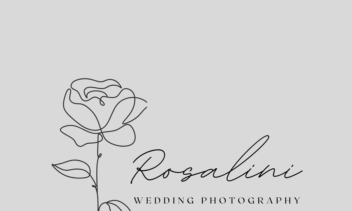 دیزاین لگو عکاسی عروسی برند rosa
