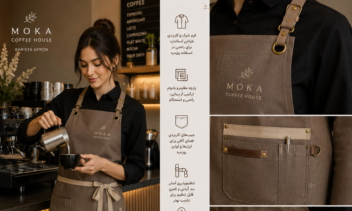 طراحی منحصر به فرد لباس برای کافه